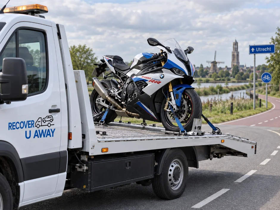 BMW-s-1000-rr-motorbike-transport Utrecht Netherlands
