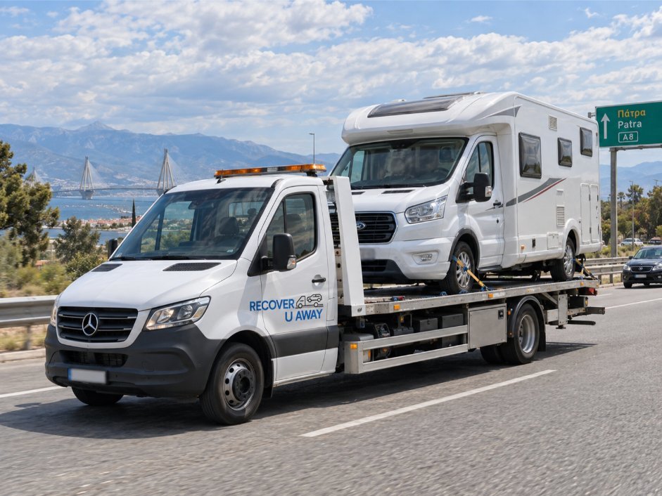 Ford-transit-campervan-recovery Patras Greece