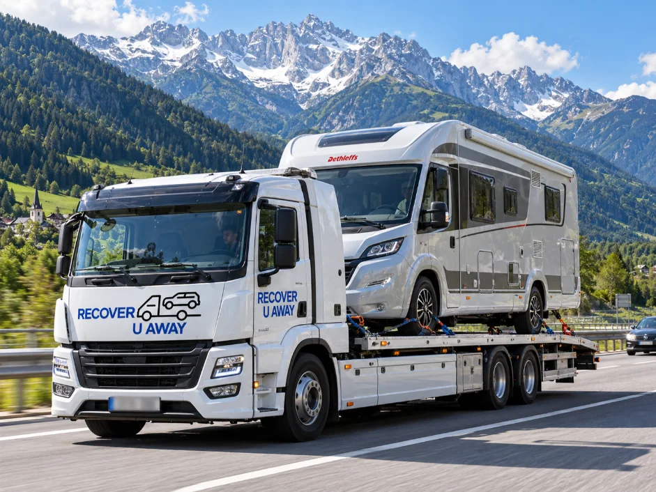 European Motorhome Repatriation Dethleffs Motorhome Repatriation Austria To Uk.