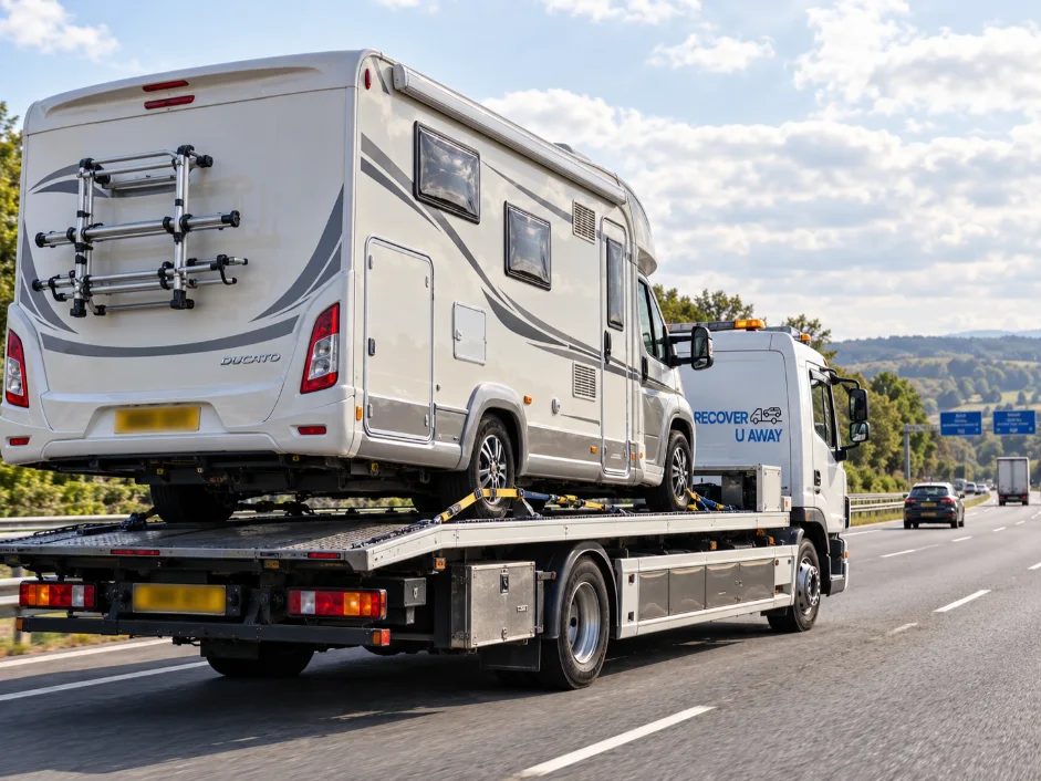European Motorhome Repatriation Fiat Ducato Motorhome Repatriation France To Uk.