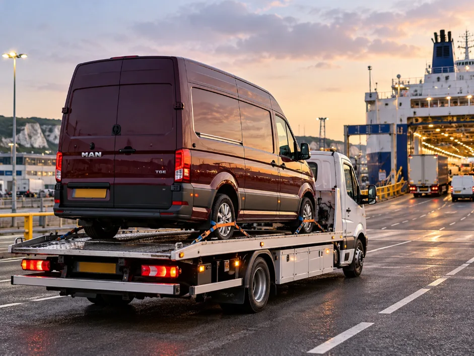 European Van Recovery Man Tge Van Recovery Europe To Uk.