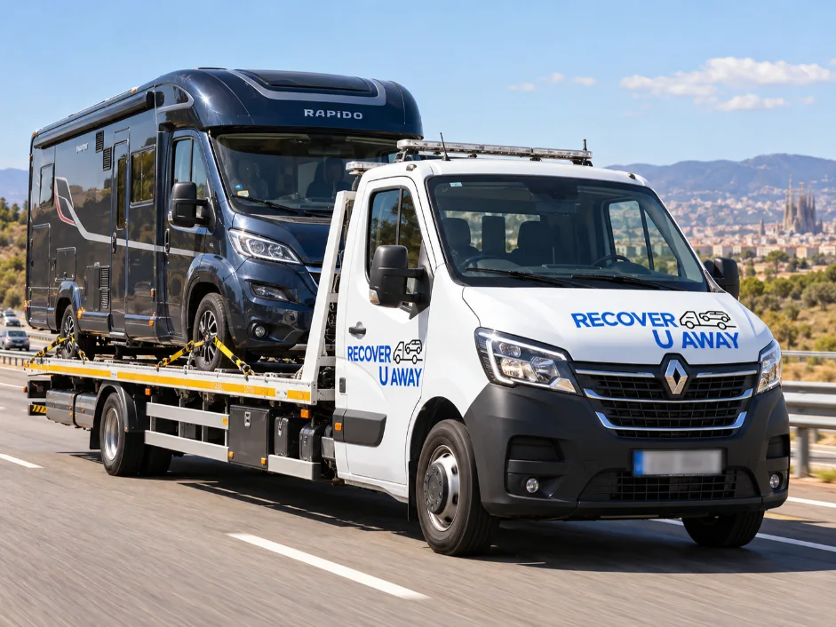 European Motorhome Repatriation Rapido Motorhome Breakdown Repatriation Spain To UK.