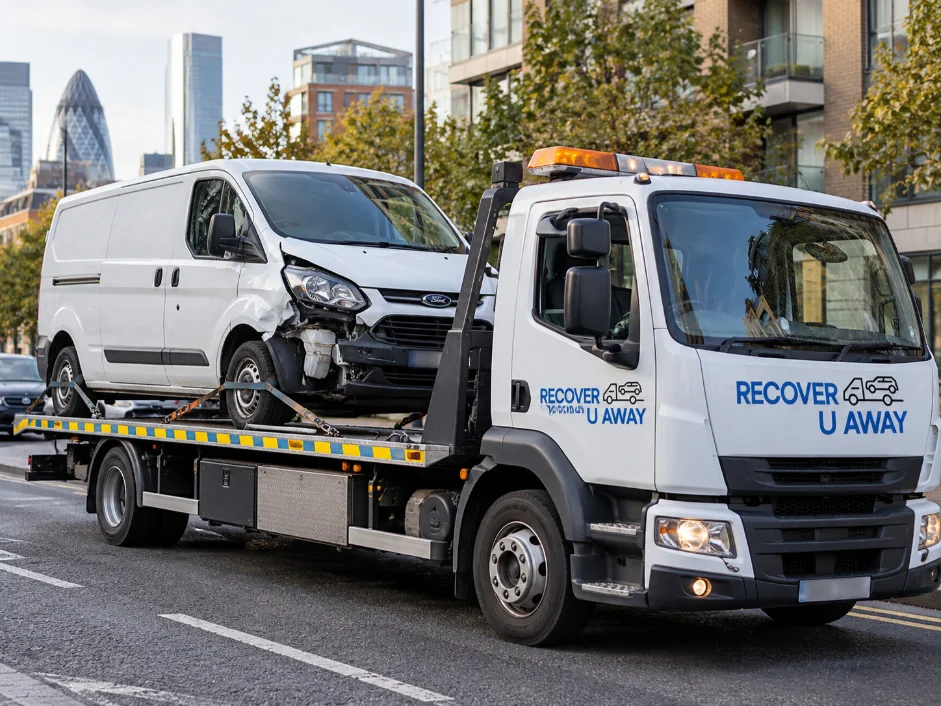 Free Accident Recovery Van Suv 4x4 Accident Recovery London.