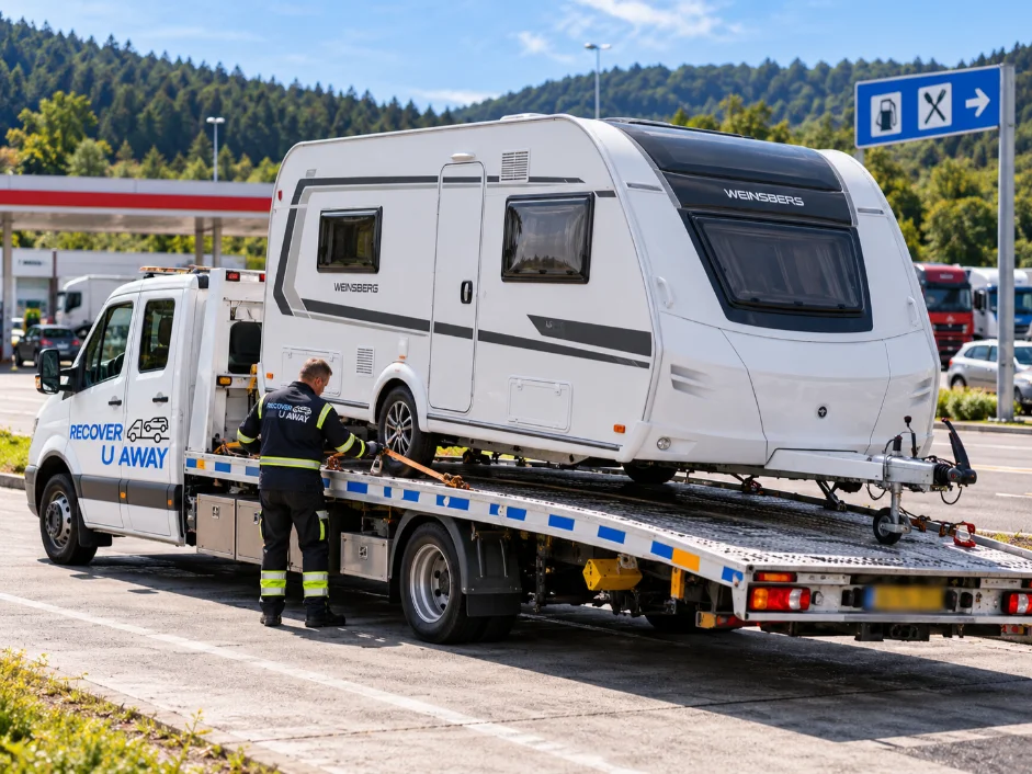 European Caravan Recovery Weinsberg Caravan Recovery Process Germany To UK.